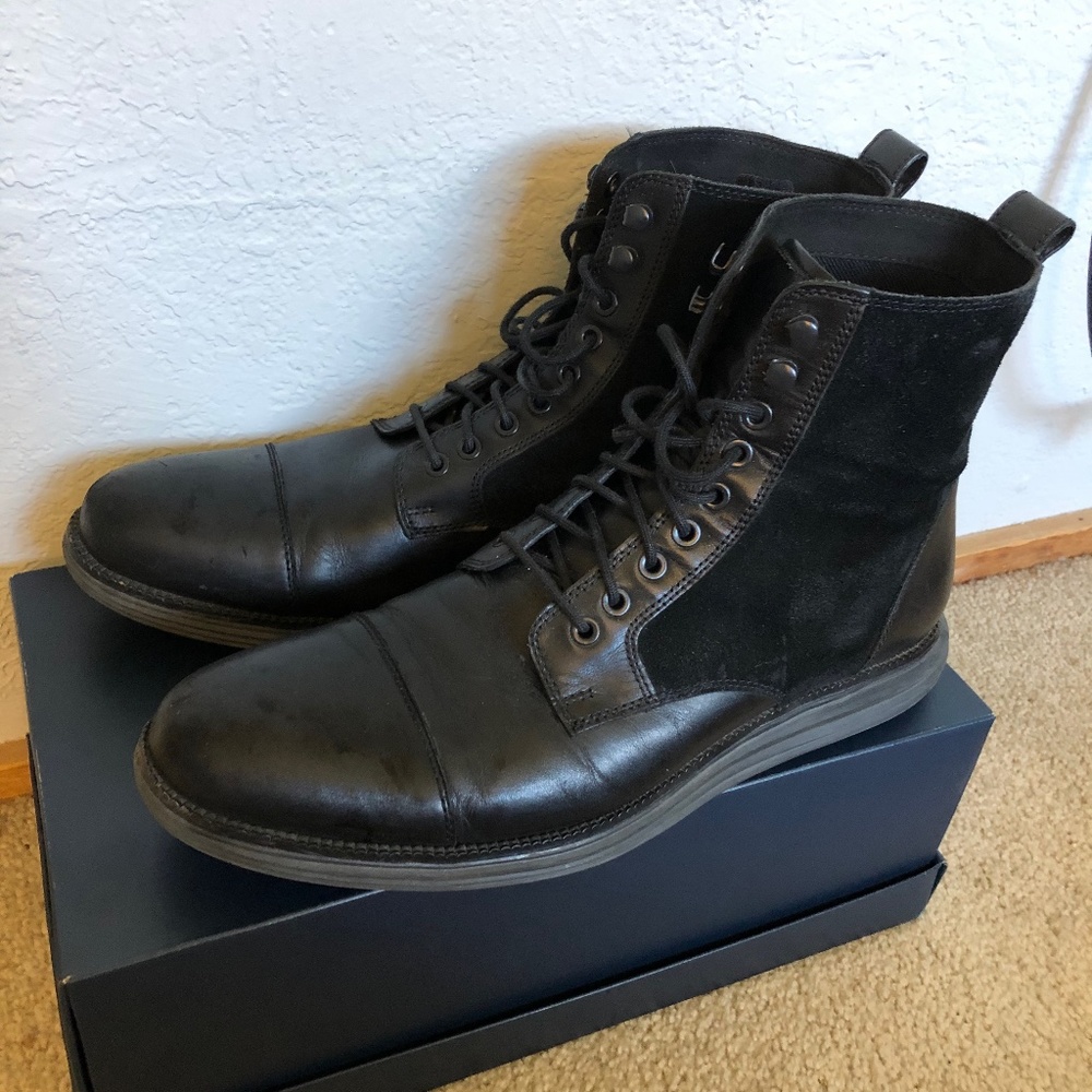 Cole Haan OriginalGrand Cap Toe Boot Sz. 13